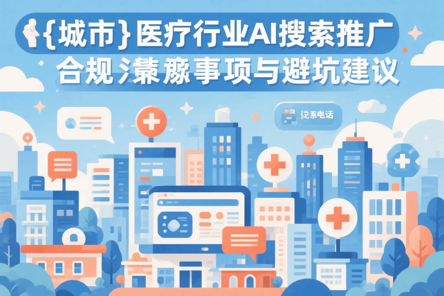 黄南医疗行业AI搜索推广合规注意事项与避坑建议