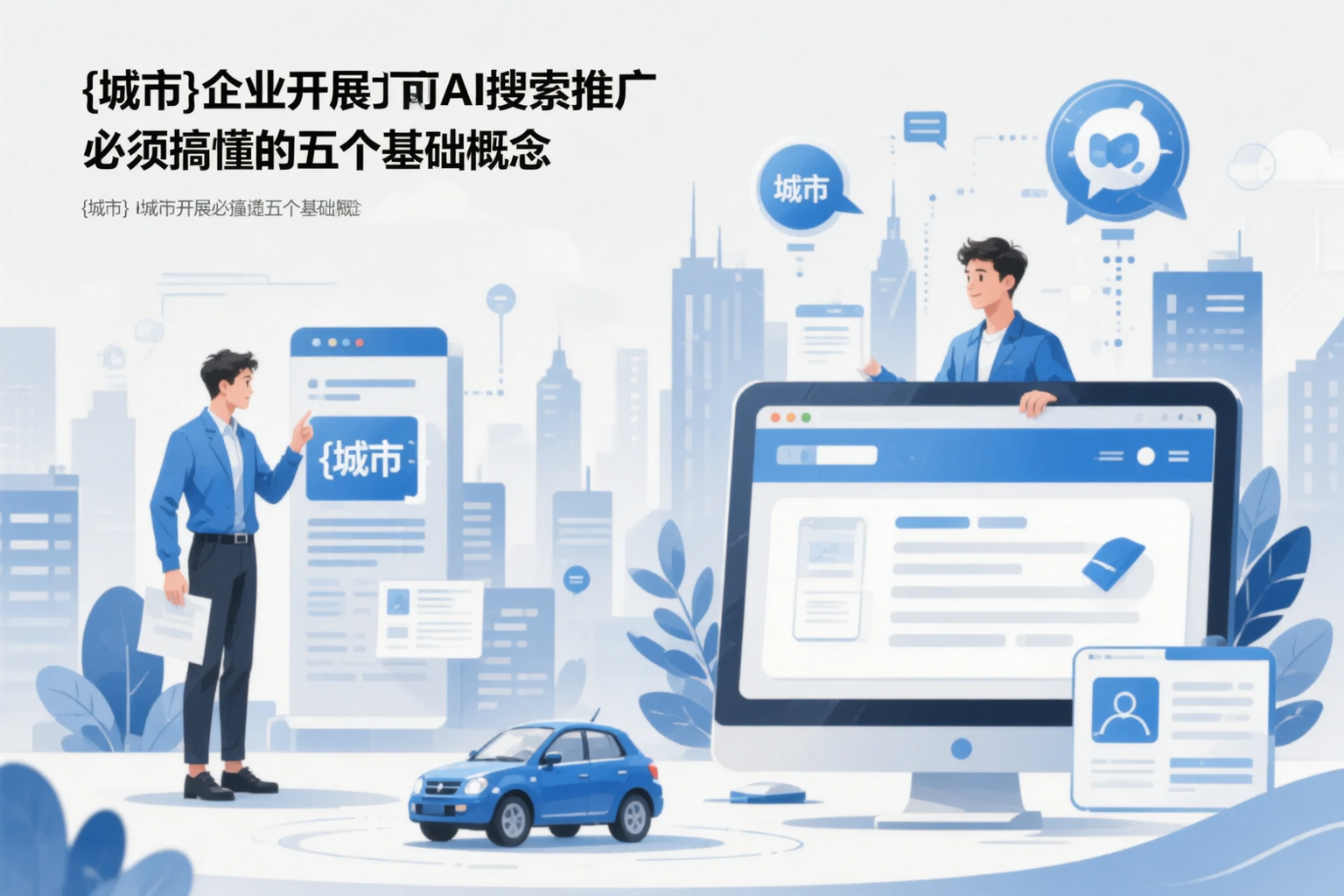 黄南企业开展AI搜索推广前必须搞懂的五个基础概念