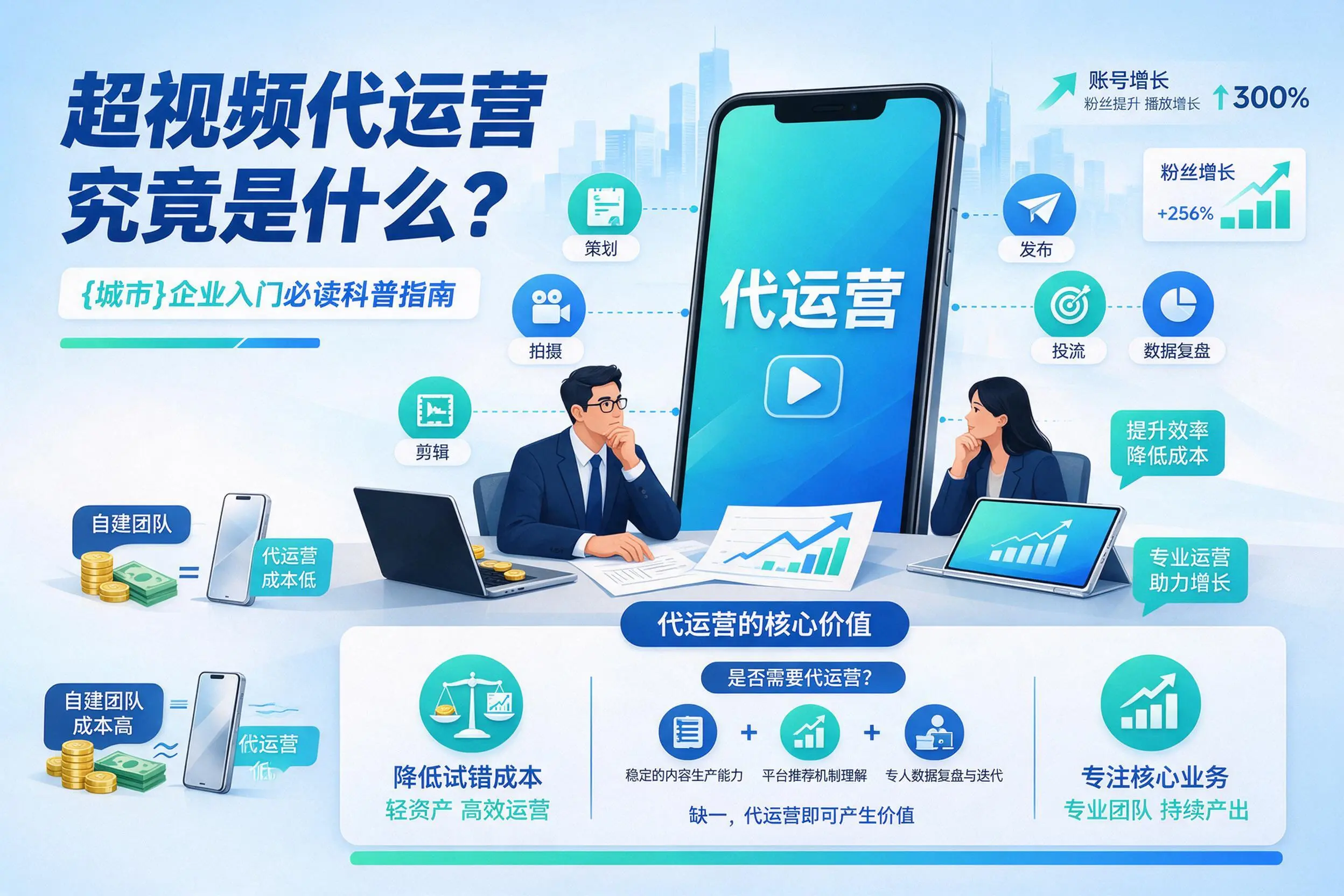 短视频代运营究竟是什么？黄南企业入门必读科普指南