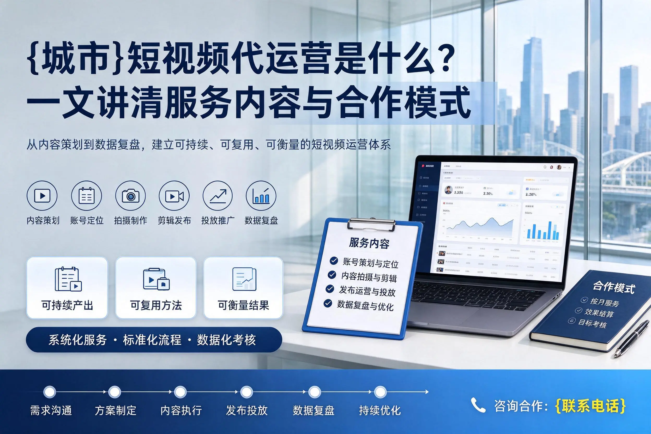 黄南短视频代运营是什么？一文讲清服务内容与合作模式